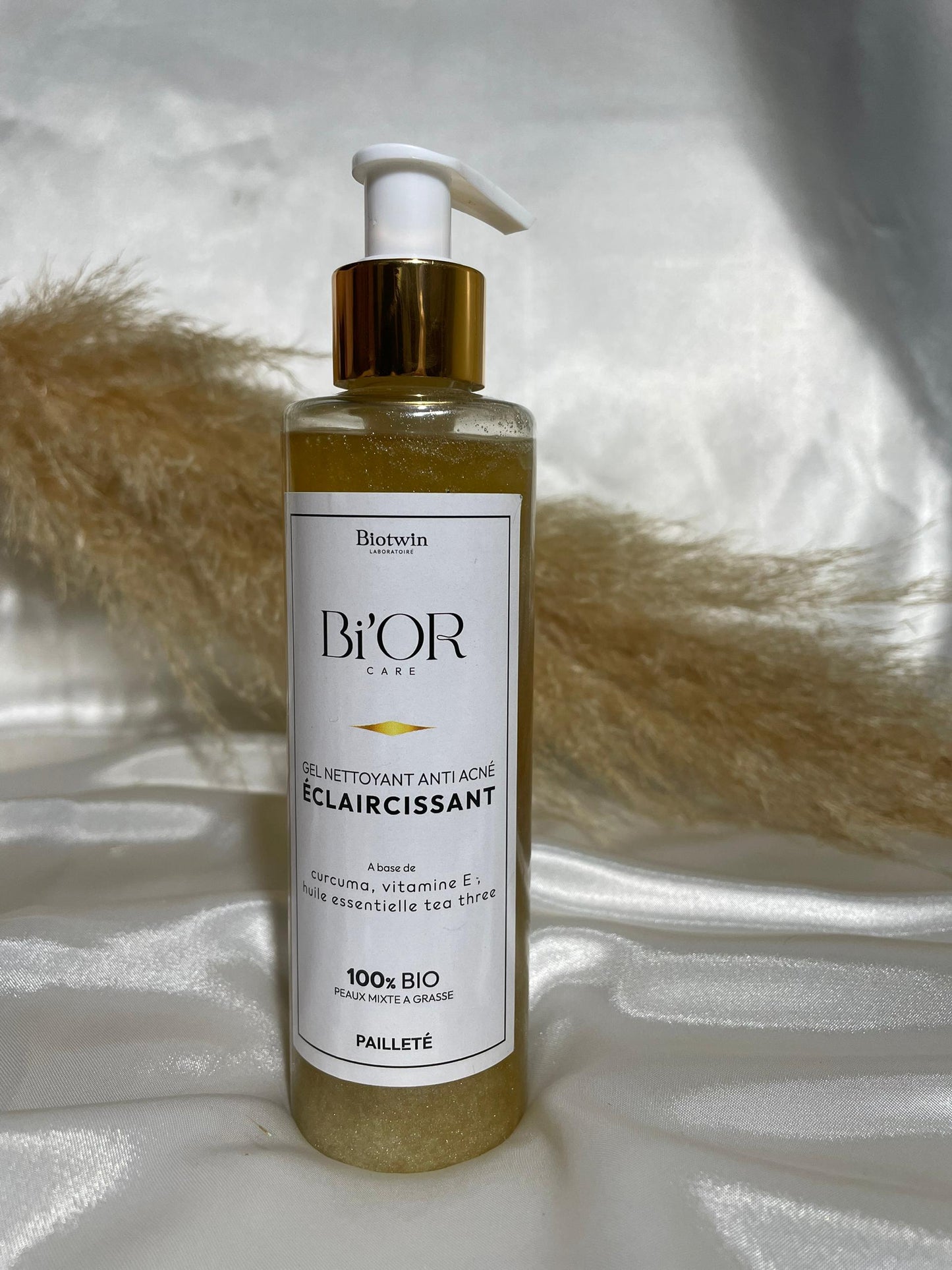 BI'OR gel nettoyant anti acné éclaircissant